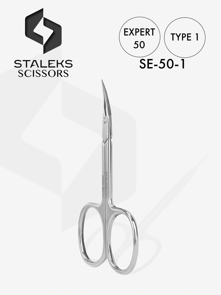 Staleks Best Professional Cuticle Scissors Expert 50 Type 1 1 1