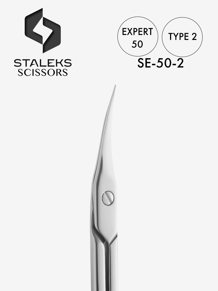 Staleks Best Professional Cuticle Scissors Expert 50 Type 2 1 2