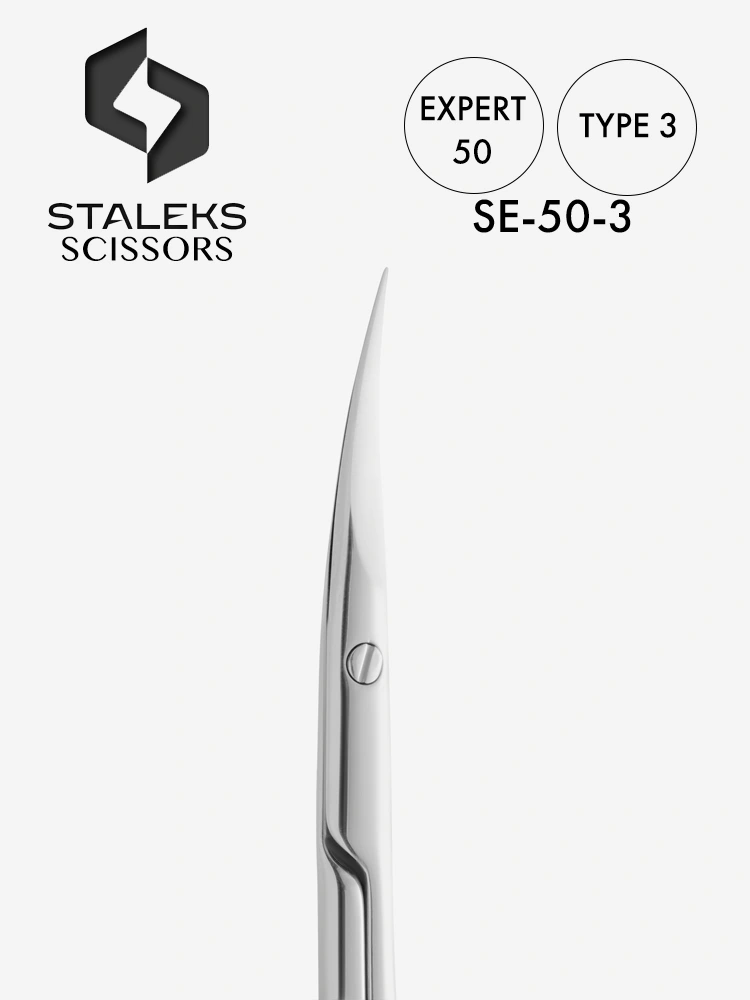 Staleks Best Professional Cuticle Scissors Expert 50 Type 3 1 2