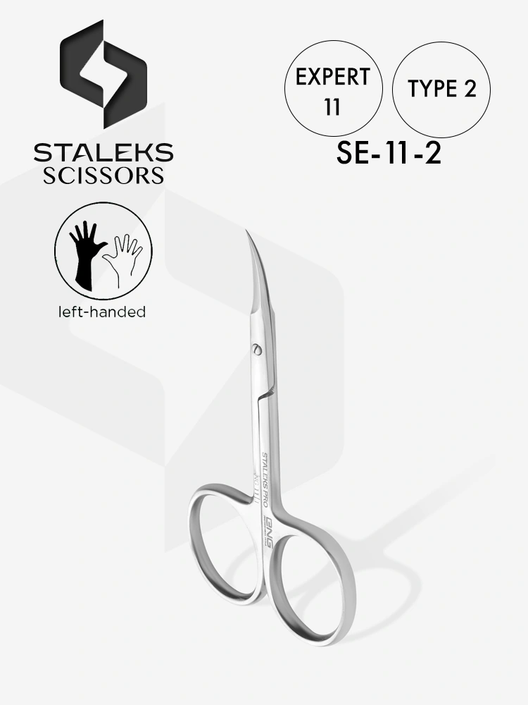 Staleks Best left handed cuticle scissors Expert 11 Type 2 1 1