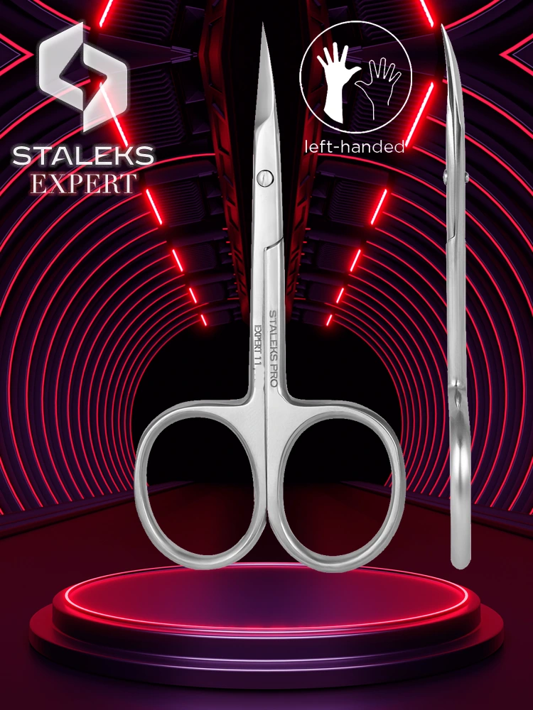 Staleks Best left handed cuticle scissors Expert 11