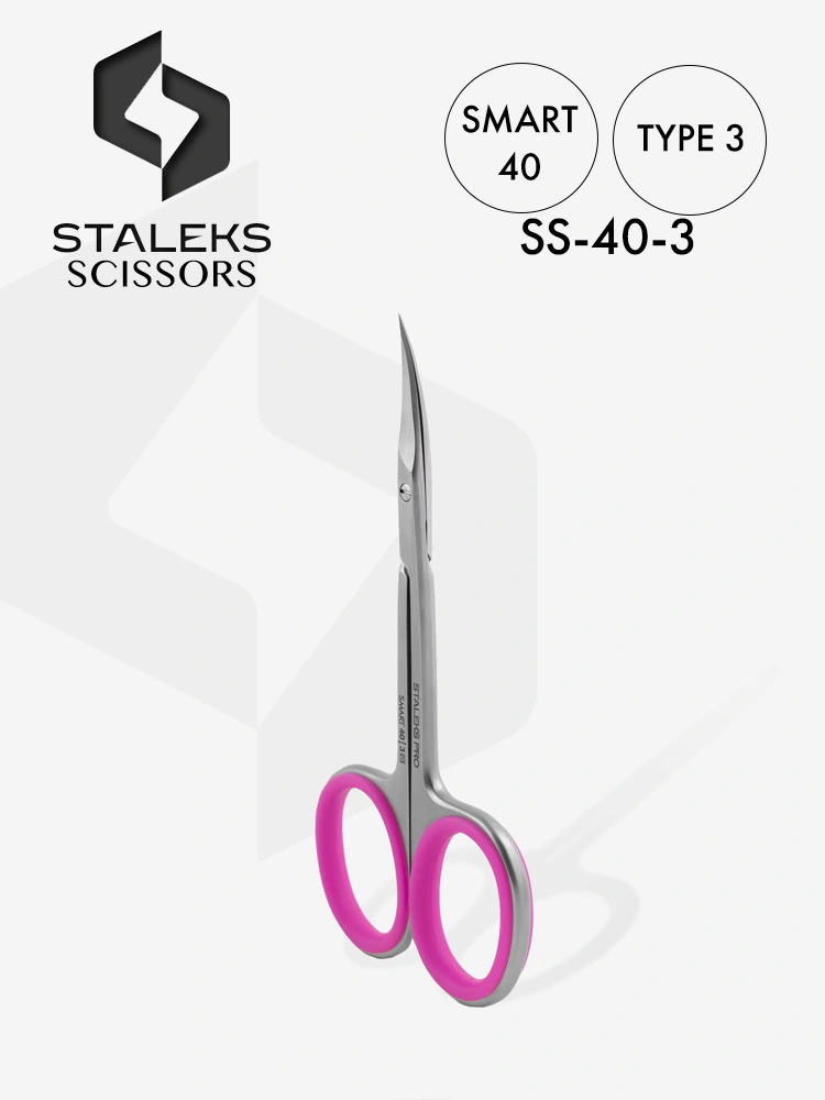 Staleks Cuticle Scissors Sterilizable Smart 40 Type 3