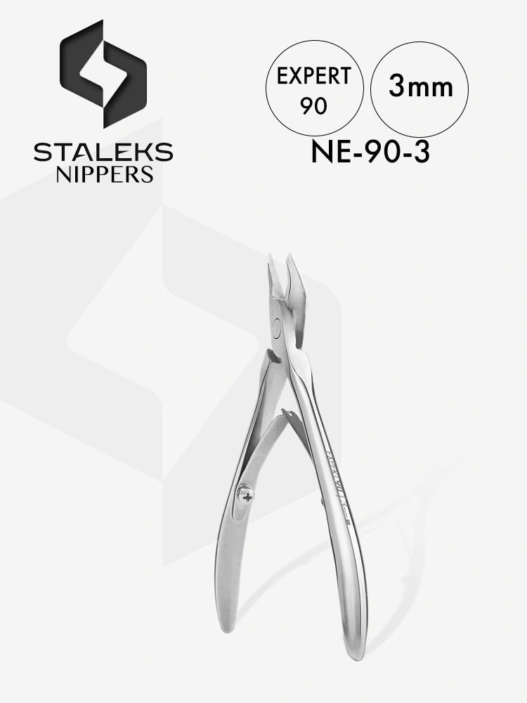 Staleks Expert 90 Professional Cuticle Nippers 3mm