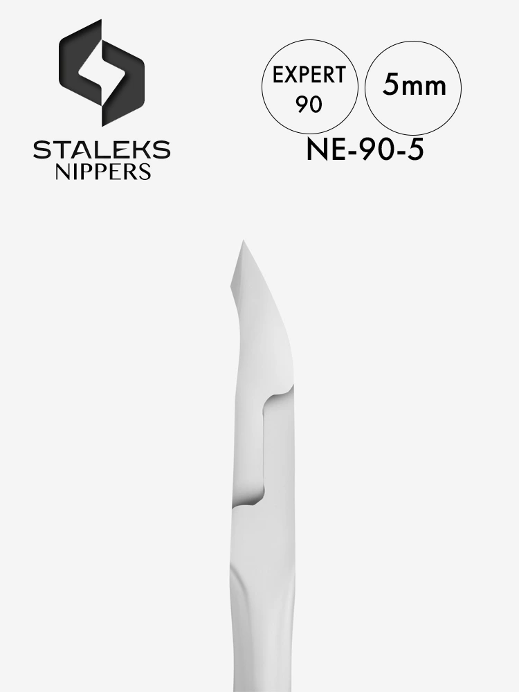 Staleks Expert 90 Professional Cuticle Nippers 5mm