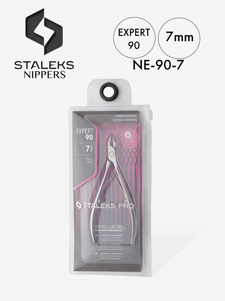 Staleks Expert 90 Professional Cuticle Nippers 7mm