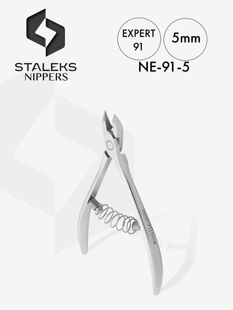 Staleks Expert 91 Professional Cuticle Clipper 5mm 1 1