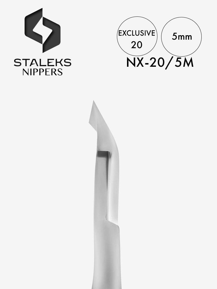 Staleks Extra Fine Cuticle Nippers Exclusive 20 5 mm