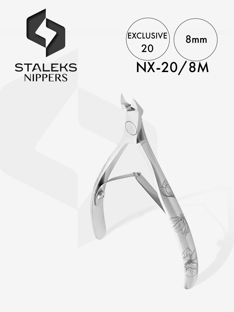 Staleks Extra Fine Cuticle Nippers Exclusive 20 8 mm