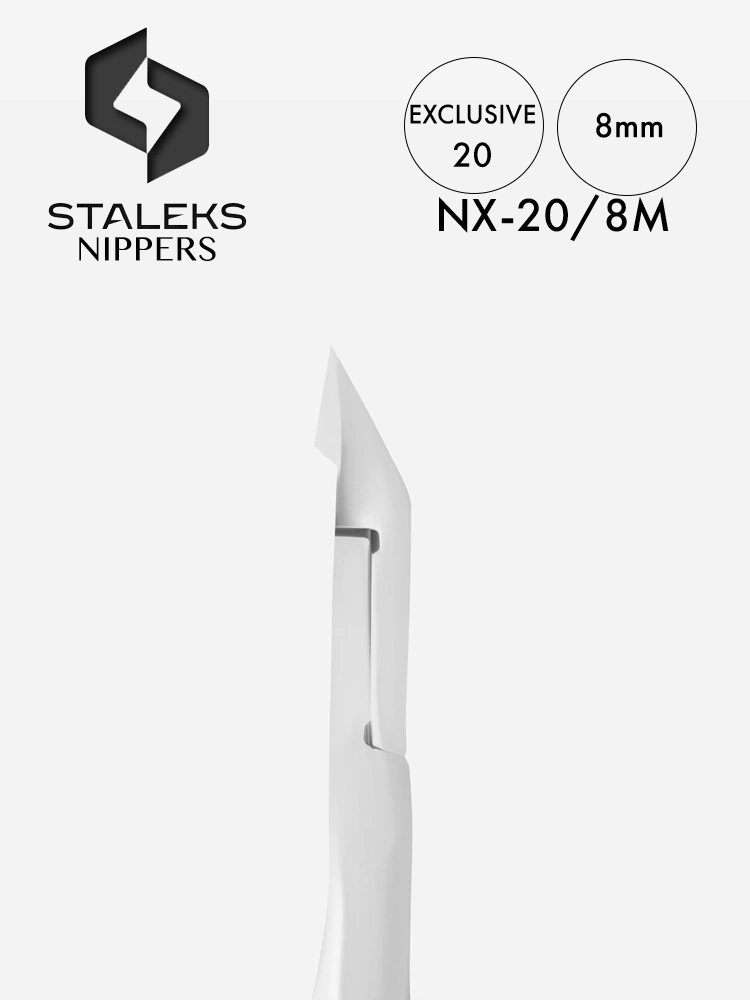 Staleks Extra Fine Cuticle Nippers Exclusive 20 8 mm 1 1