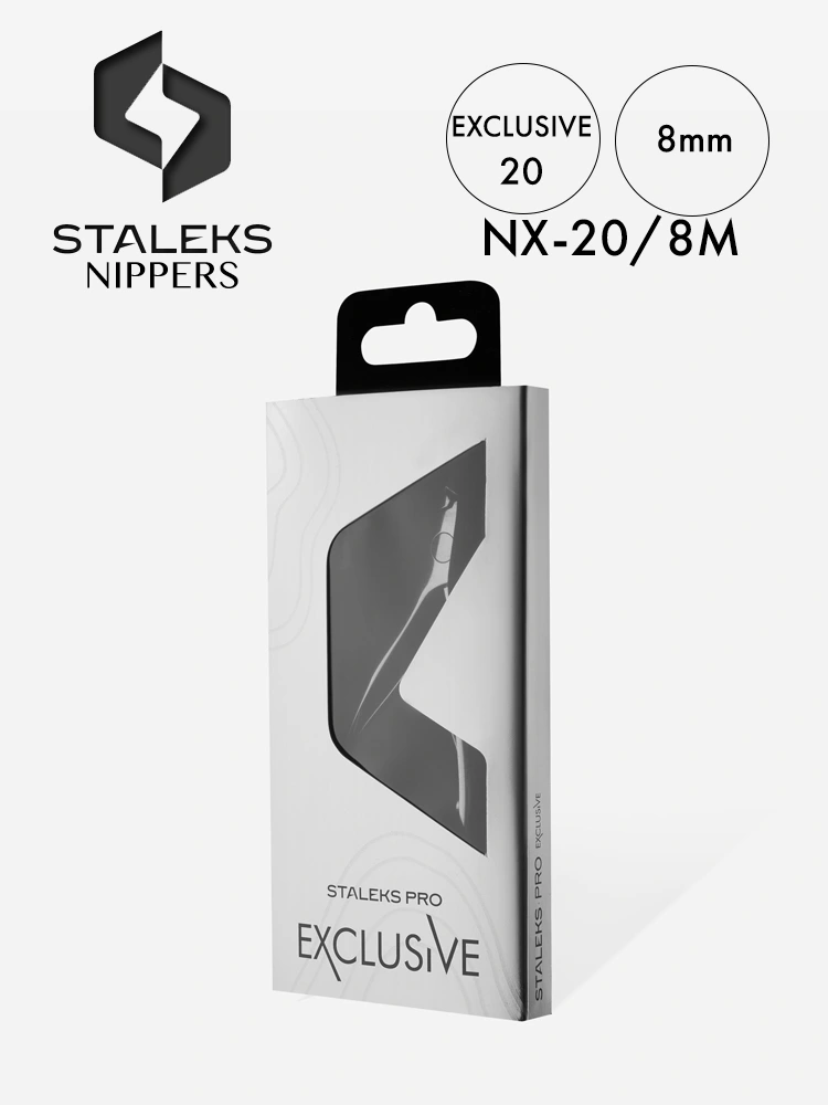 Staleks Extra Fine Cuticle Nippers Exclusive 20 8 mm 1 2