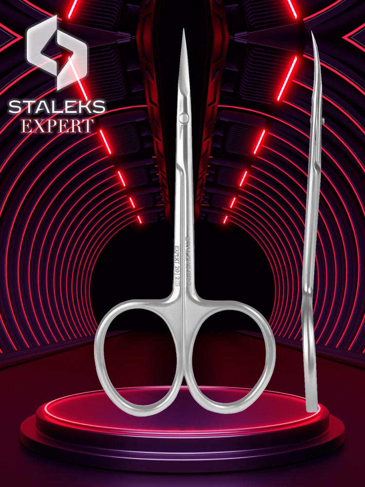 Staleks Expert 20 Type 2 Professional Cuticle Scissors 2 Staleks PRO Cuticle Scissors Expert 20