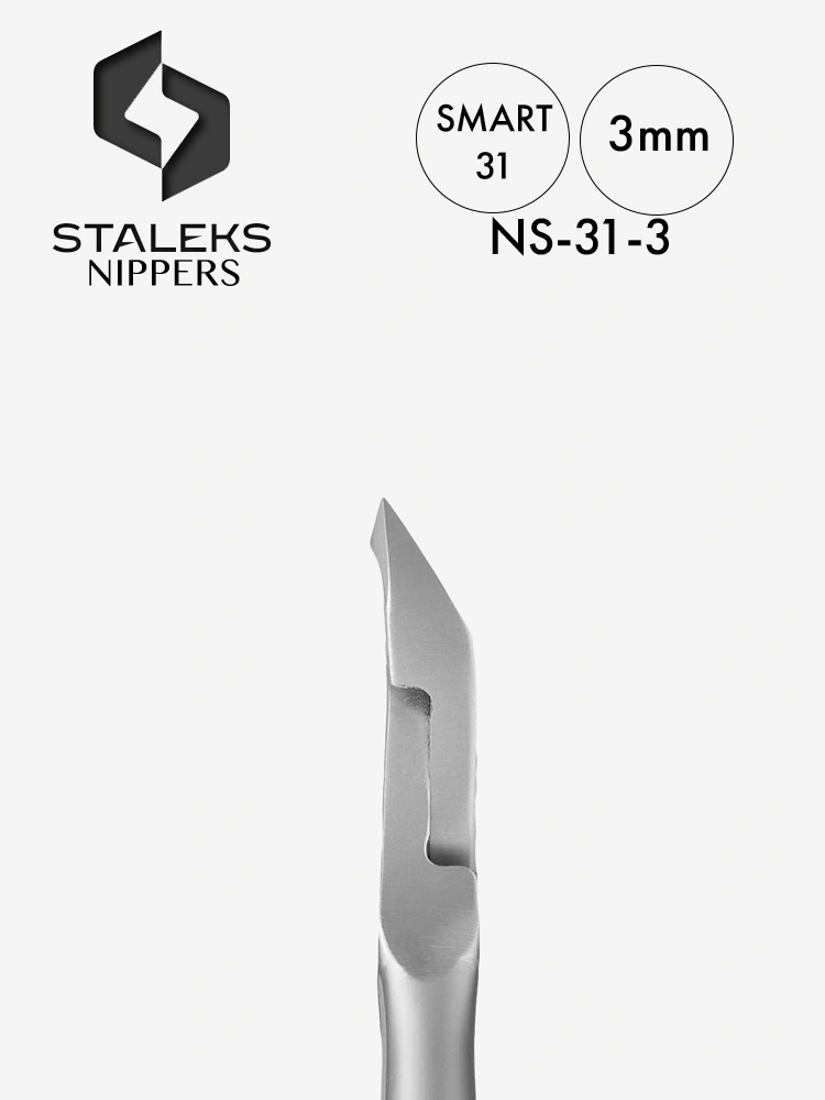 Staleks Smart 31 Cuticle Nipper for nails 3mm 1 2