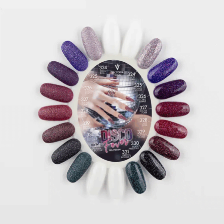 New Arrivals 20 Victoria Vynn Color Chart Gel Polish 324-331