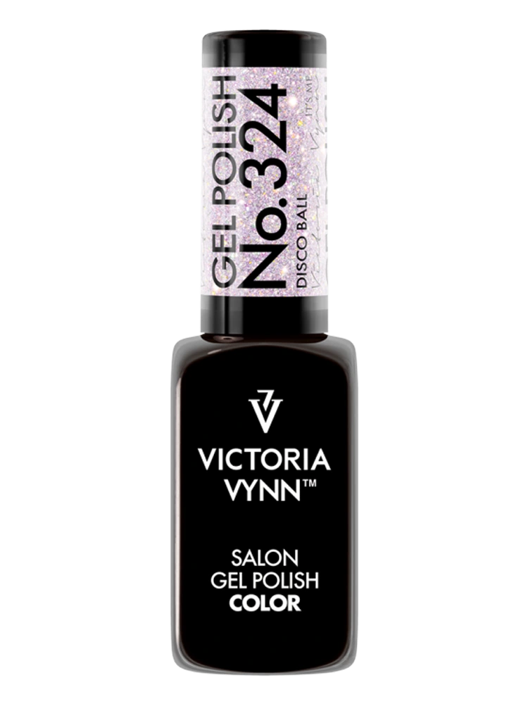 diamond disco gel polish Victoria VYNN salon gel polish Disco ball 324