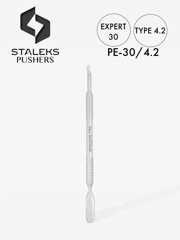 Staleks Expert 30 Professional Manicure Pusher 18 Best Professional Cuticle Pusher EXPERT 30 TYPE 4.2 1 2