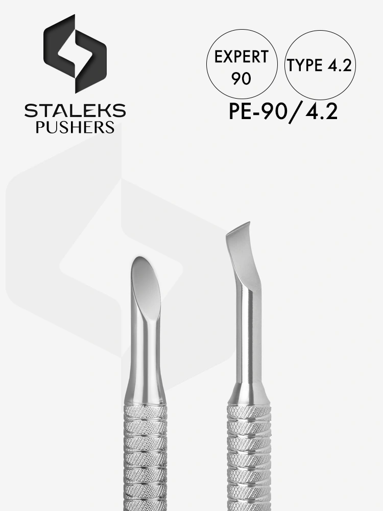 Staleks Expert 90 Best Professional Pusher Manicure Tool Type 4.2 1 1