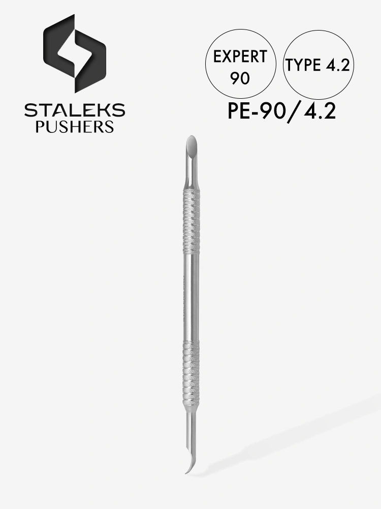 Staleks Expert 90 Best Professional Pusher Manicure Tool Type 4.2 1 2