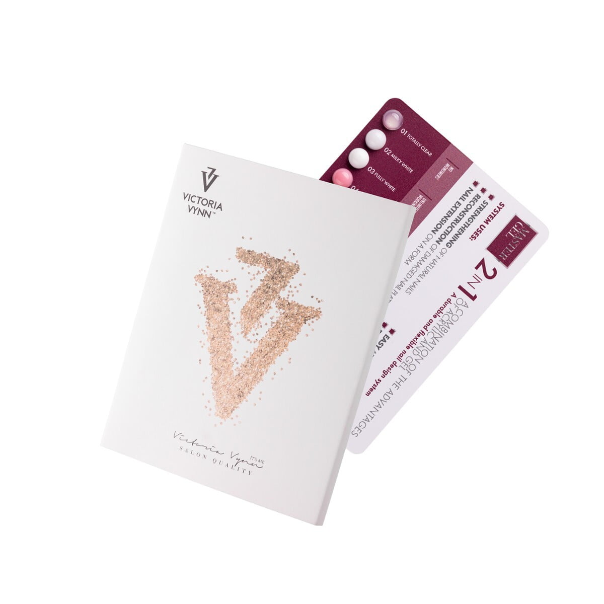 Victoria VYNN Master Gel Promotional Kit (Free Salon Nail Forms & Apron) 22 color chart master gel gb