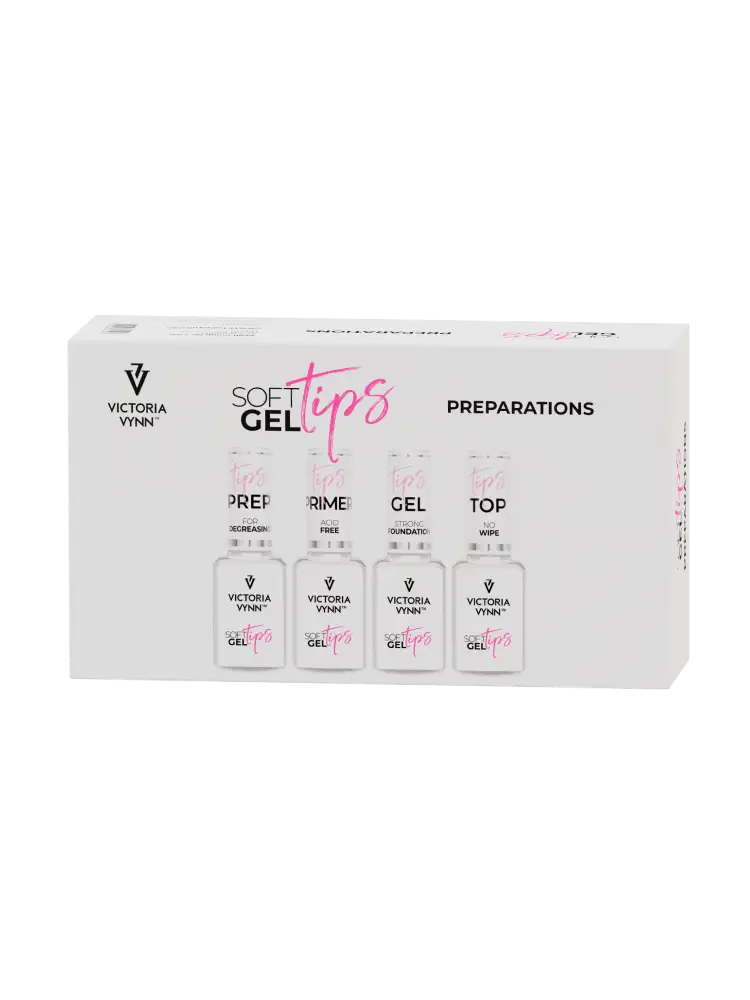 Soft Gel Tips Preparation Kit