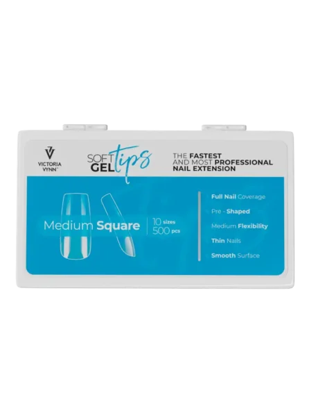 Soft Gel Tips Medium Square Tips