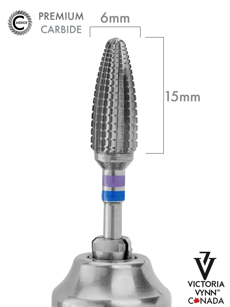 Victoria VYNN best premium carbide nail drill bits professional cyclone 6mm 1 1