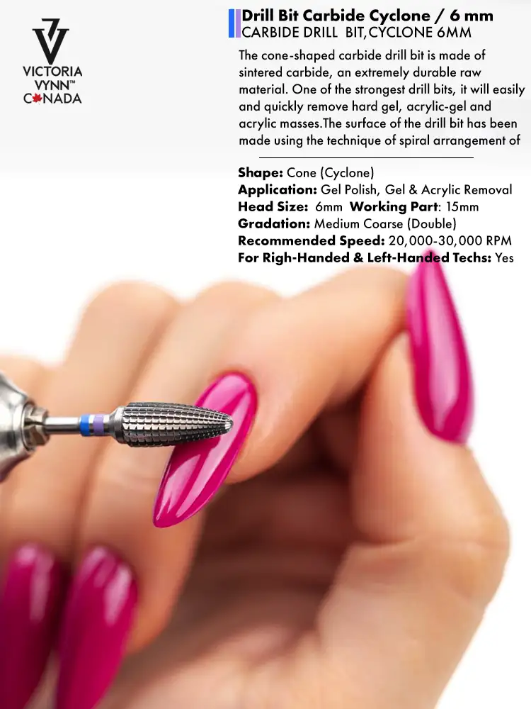Victoria VYNN cyclone 6mm dril bit