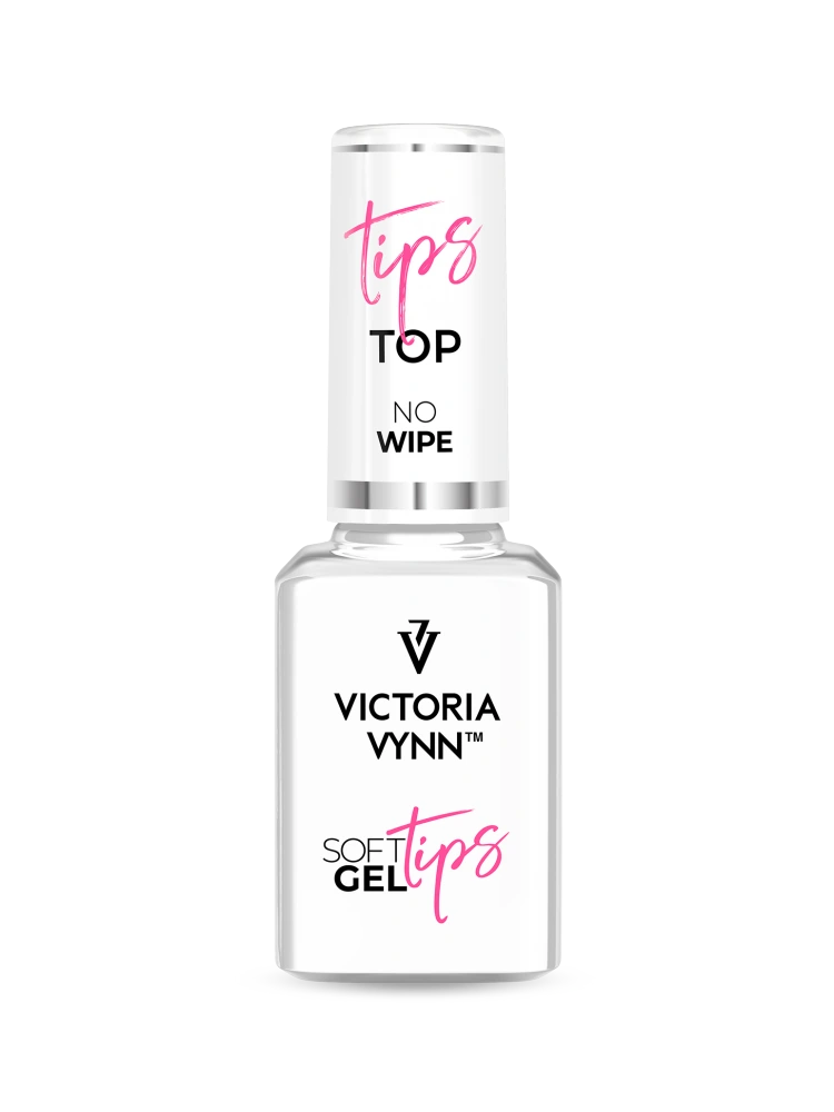victoria vynn soft gel nail tips top coat no wipe