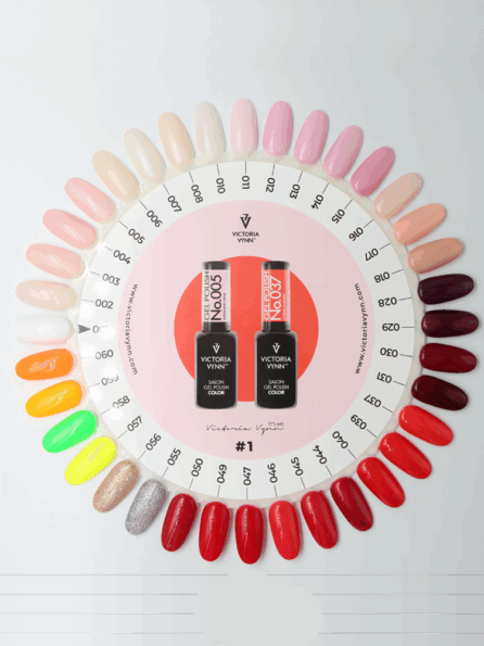 Victoria Vynn Color Chart 01 Gel Polish 001-060