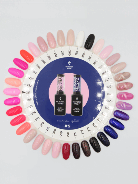 Victoria Vynn Color Chart 05 Gel Polish 251-286