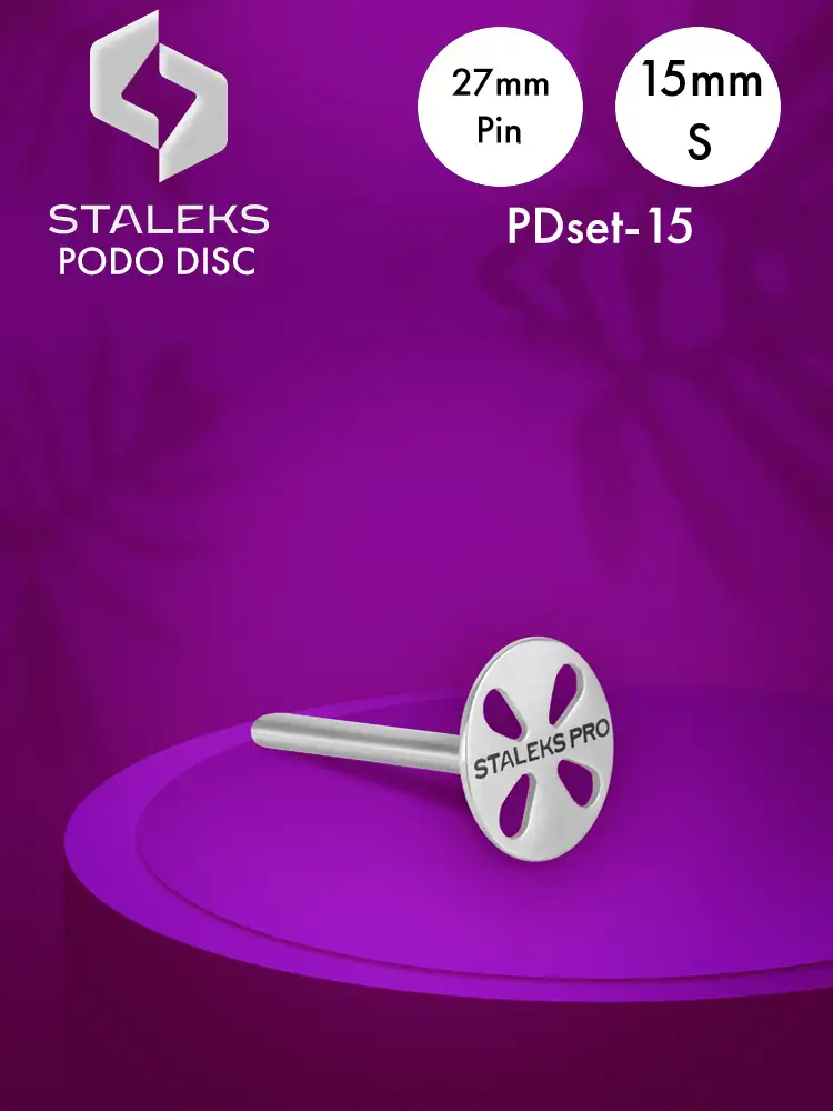 Staleks Pro Pedicure Disc PodoDisc Complete Set 8 stalek podo disc pdset 15 professional use pedicure disc s