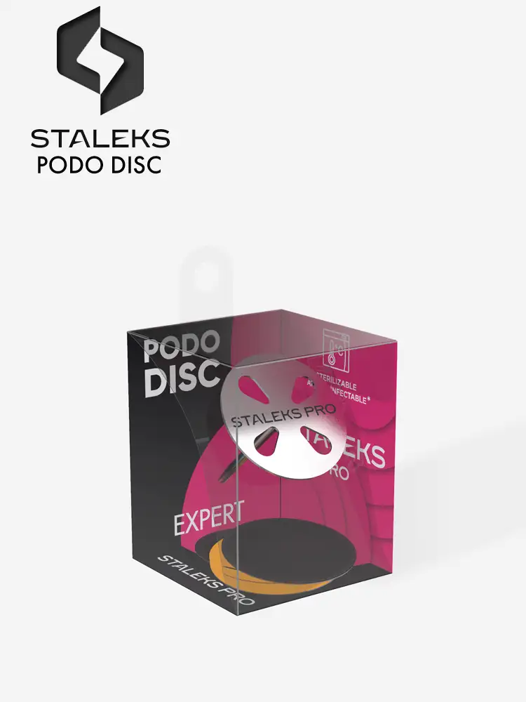 Staleks Pro Pedicure Disc PodoDisc Complete Set 4 stalek podo disc pdset professional use pedicure