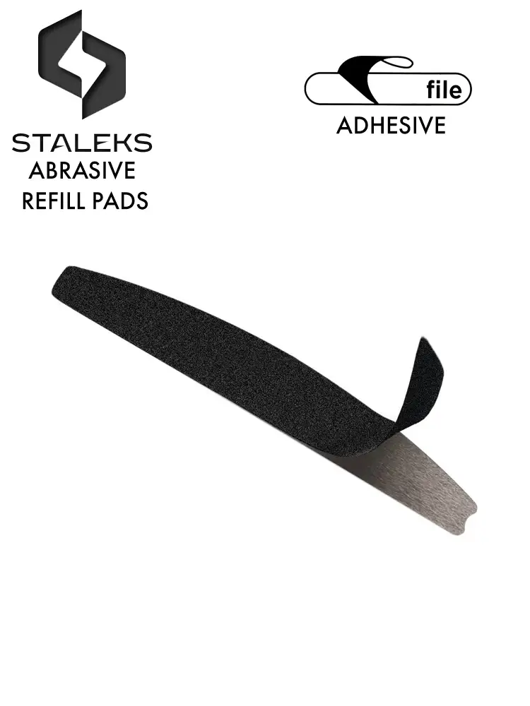 staleks pro adhesive abrasive files 1 1
