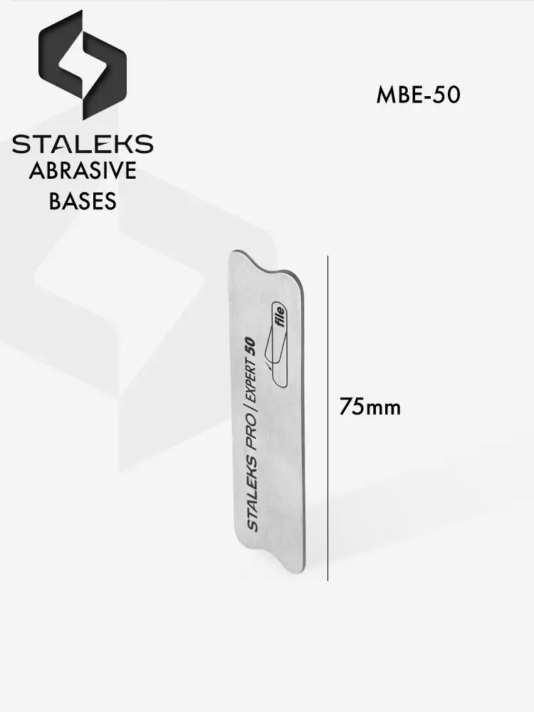 Staleks PRO Metal Base for Polishing Nail File Expert 50 (75mm) 4 staleks pro metal base for polishing nail file expert 50