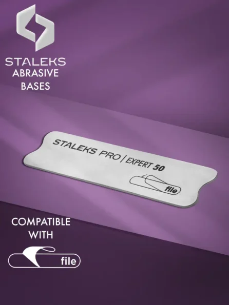 Staleks Abrasives & Bases 20 Staleks PRO Metal Base for Polishing Nail File Expert 50