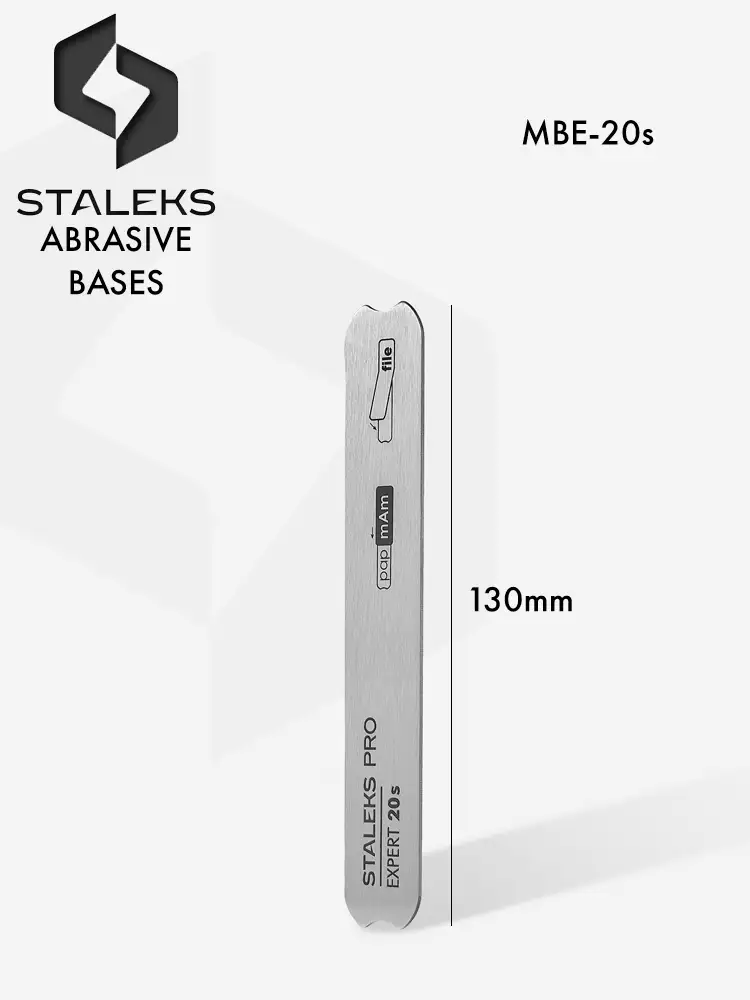 staleks pro metal straight base for nail file expert 20s 1 1