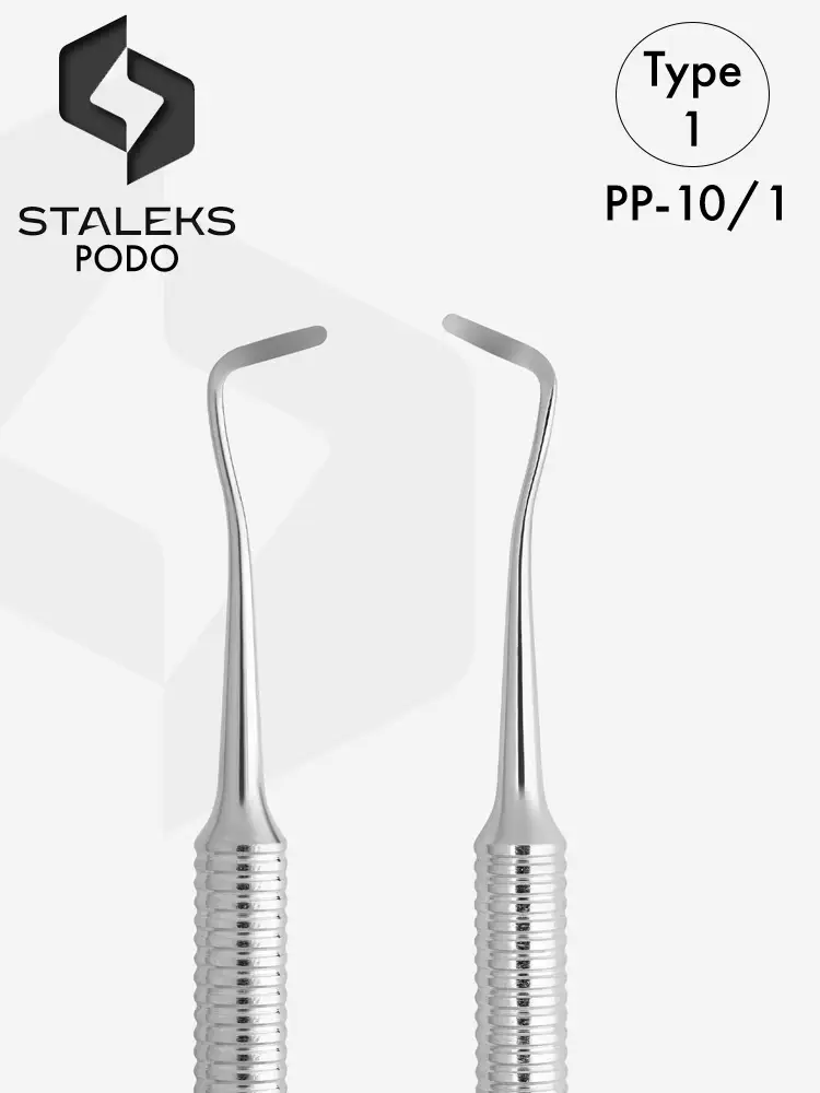 staleks pro pedicure tool podo 10 double ended curette type 1 1 2