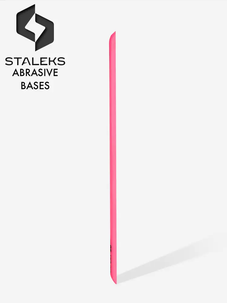 staleks pro slanted crescent plastic base for nail file expert 40