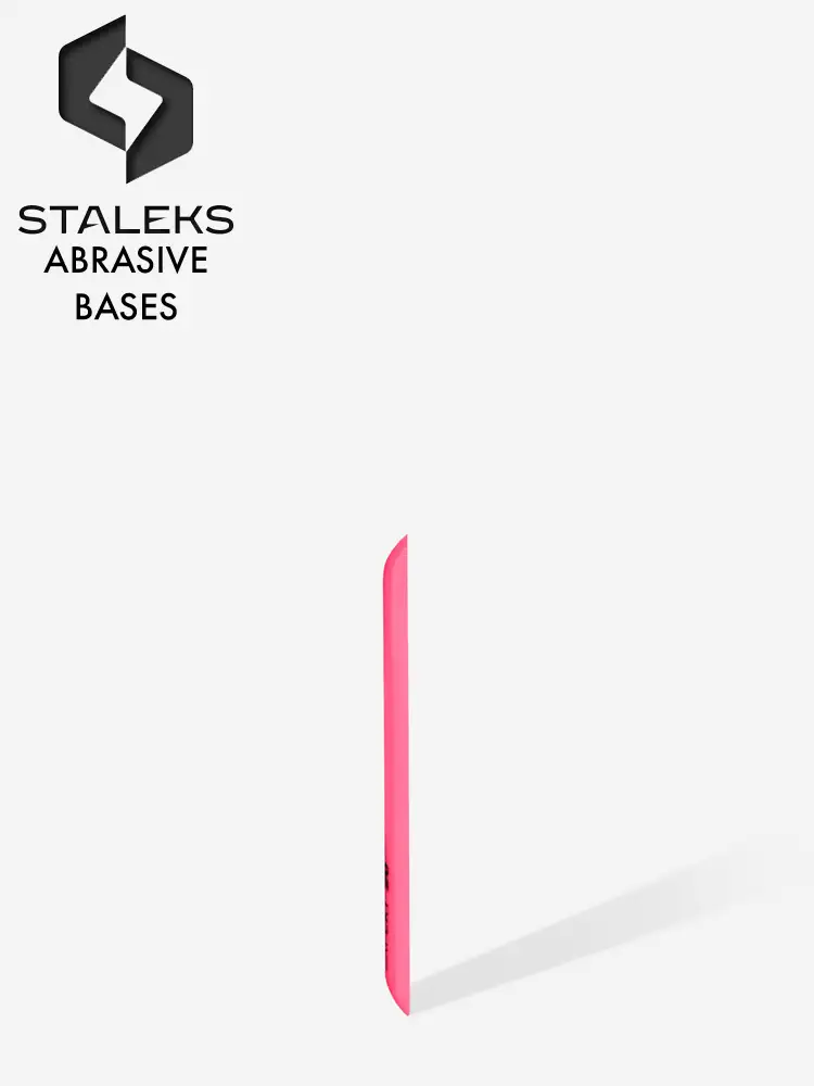 staleks pro slanted short straight plastic base for nail file expert 50 1 1