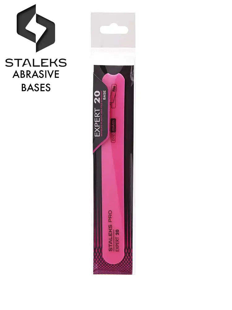 staleks pro slanted straight plastic base for nail file expert 20 1 5