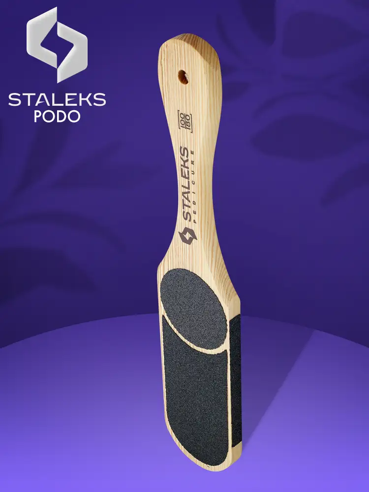 staleks wooden foot file beauty and care 10