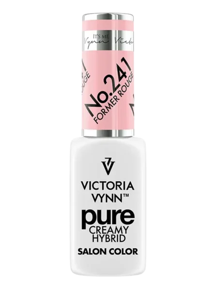 Victoria VYNN Pure Creamy Hybrid Light Creamy Pastel Coral Gel Polish Vintage Patina No. 241