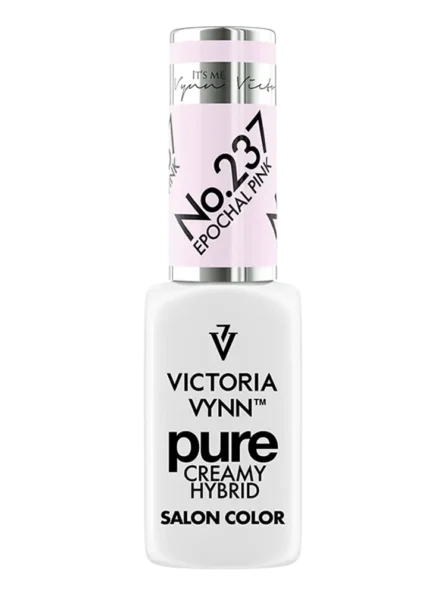 Victoria VYNN Pure Creamy Hybrid Light Creamy Pink Gel Polish 237 Epochal Pink