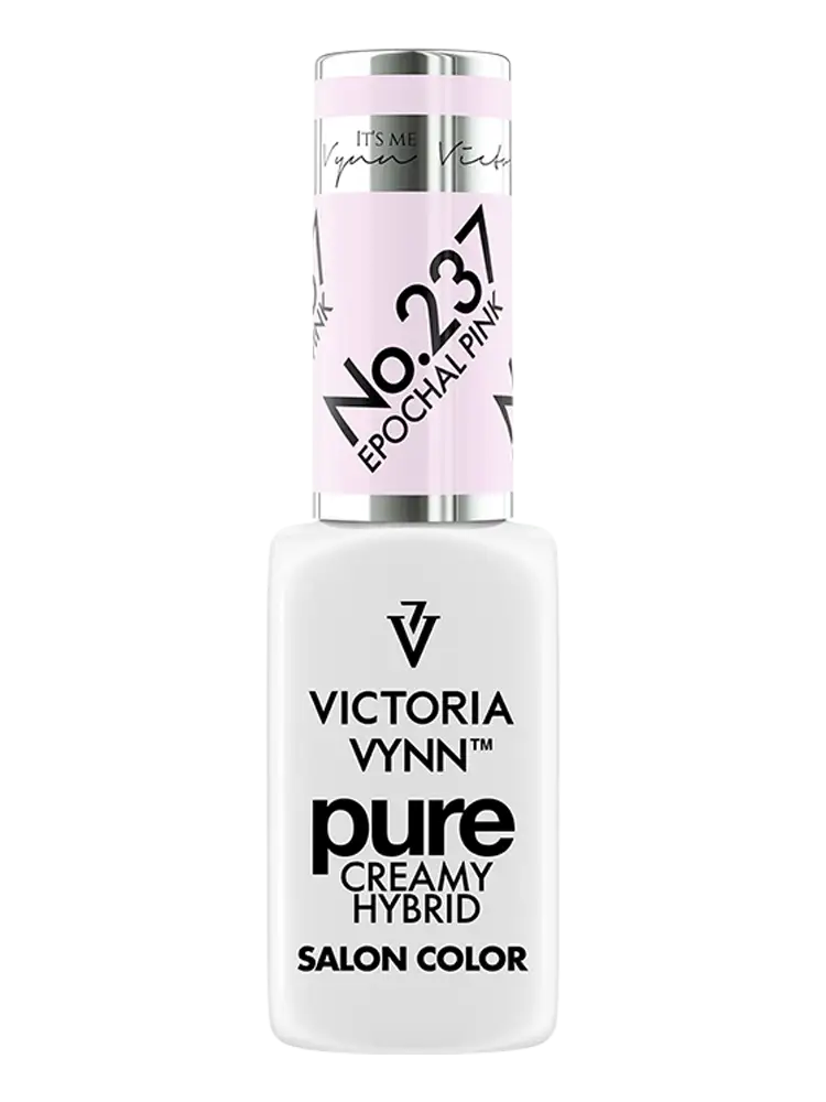 Pure Creamy Hybrid Gel Polish No. 237 Epochal Pink 2 victoria vynn pure creamy hybrid light creamy pink gel polish 237 epochal pink