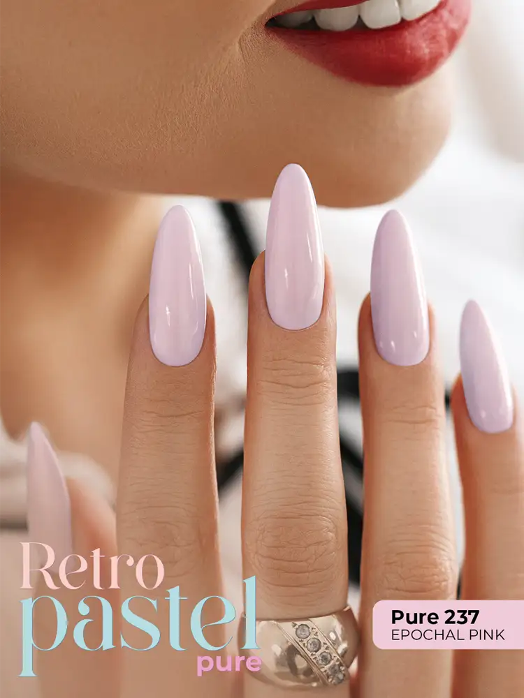 Pure Creamy Hybrid Gel Polish No. 237 Epochal Pink 4 victoria vynn pure creamy hybrid light creamy pink gel polish 237 epochal pink 1 3