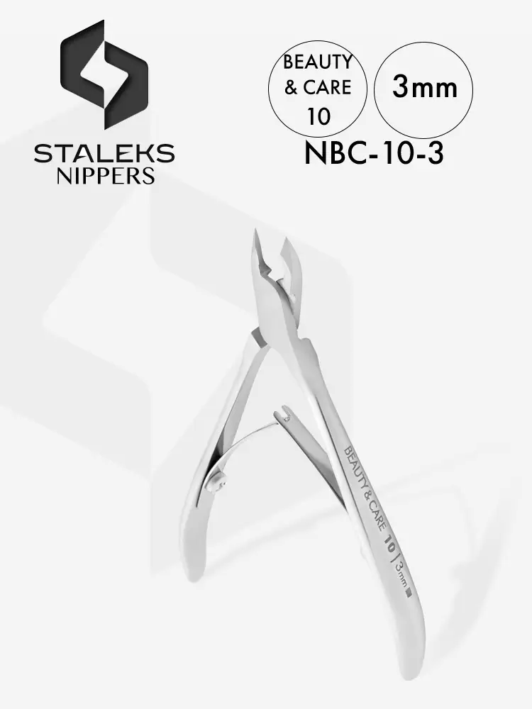 staleks beauty care cuticle nipper 10