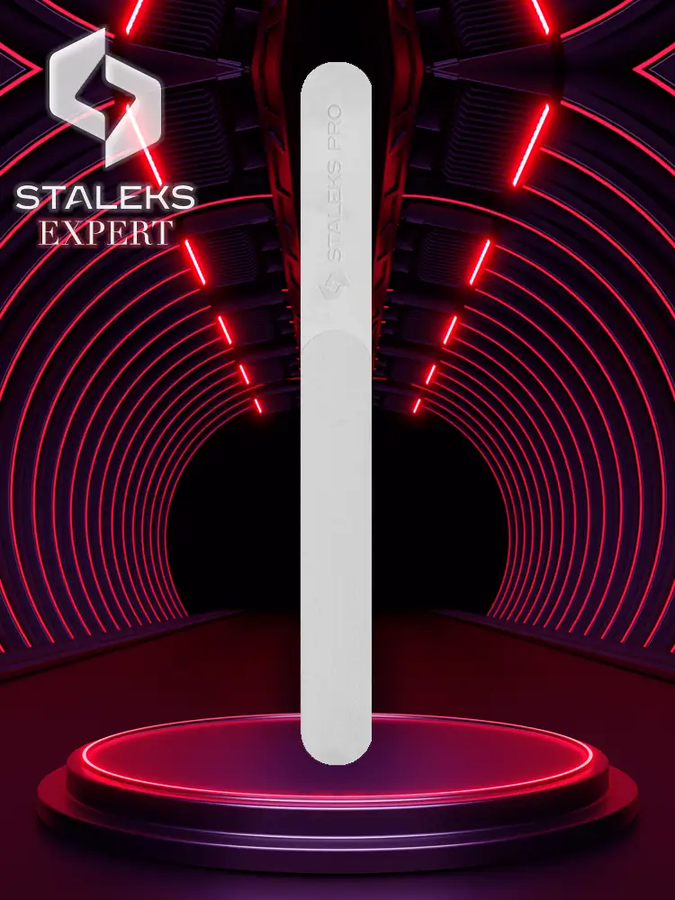 staleks expert high quality glossy laser nail file 165mm