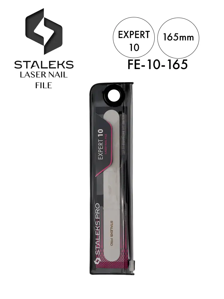 staleks expert high quality laser nail file 165mm 1 2