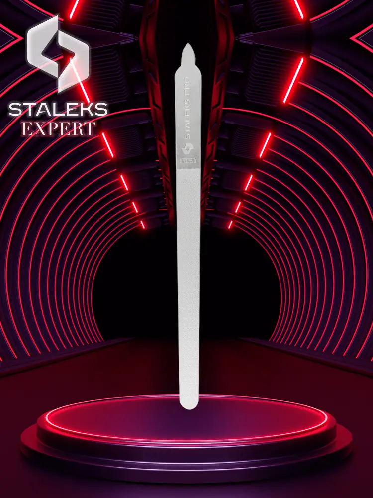 staleks expert high quality slim laser nail file 155mm