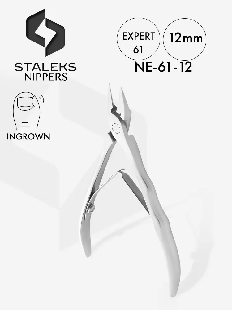 staleks expert professional ingrown nail nippers smart 61 12mm 1 3