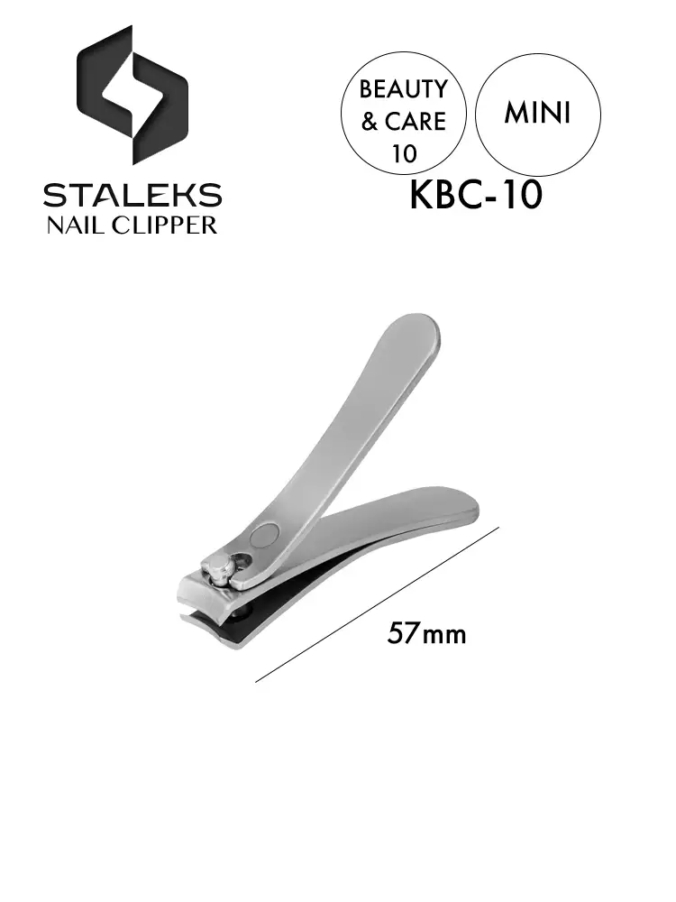 staleks mini nail clipper beauty care 10 kbc 10 1 2